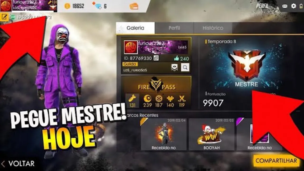 Hoje Termina a 11ª Temporada das Ranqueadas no Free Fire