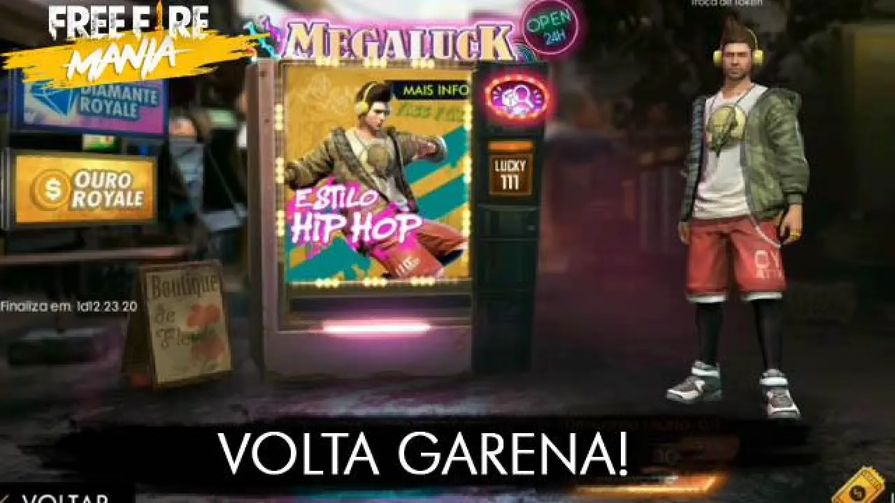 Garena Deve Considerar Retorno da Skin Pacote de Ruas em Free Fire