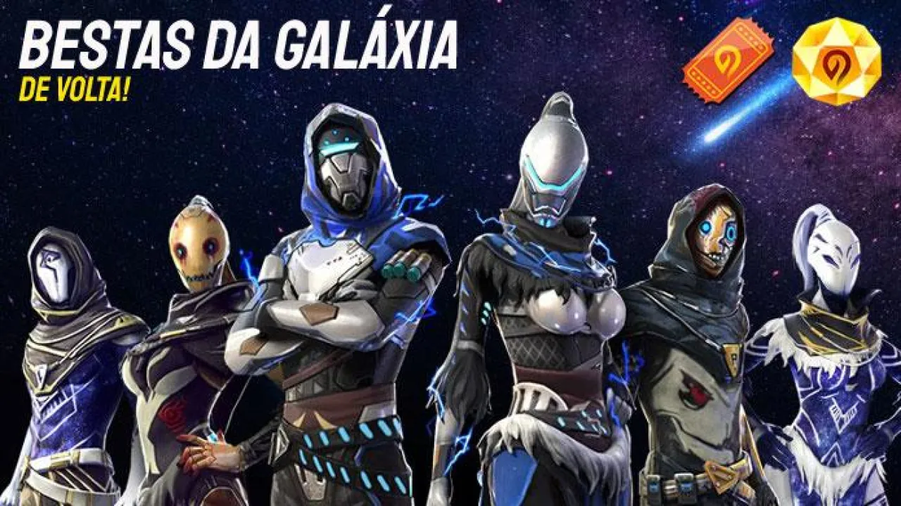 Incubadora Bestas da Galáxia de volta ao Free Fire