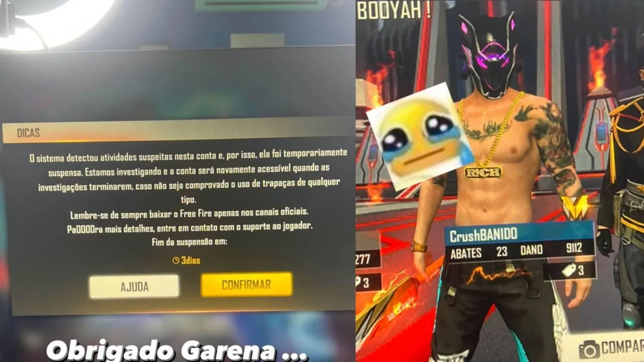 Influenciador Crusher Fooxi da LOUD é banido do Free Fire; veja o motivo