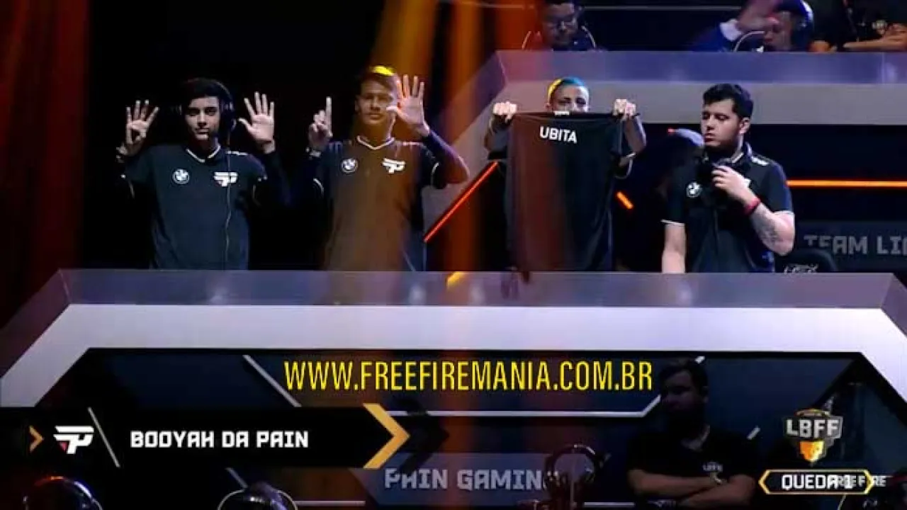 Jogadores da paiN protestam a favor do Ubita na LBFF