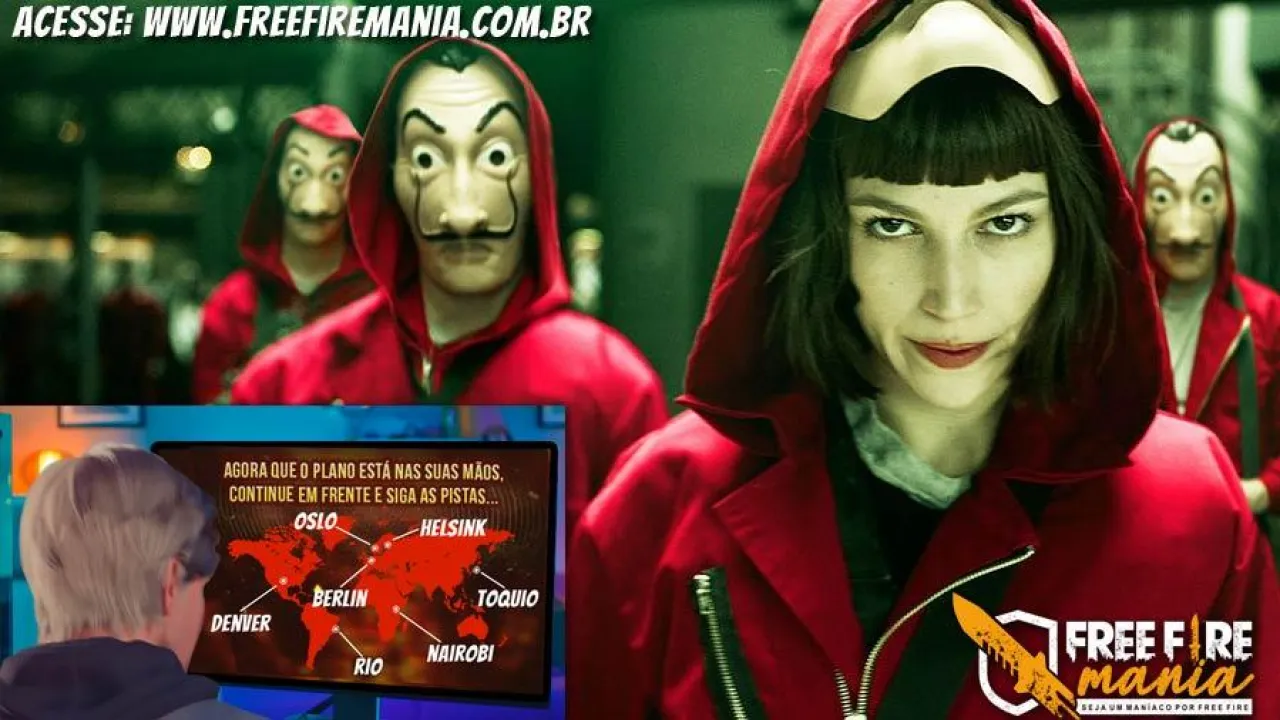 La Casa de Papel: Deciframos o Plano Bermuda do Free Fire