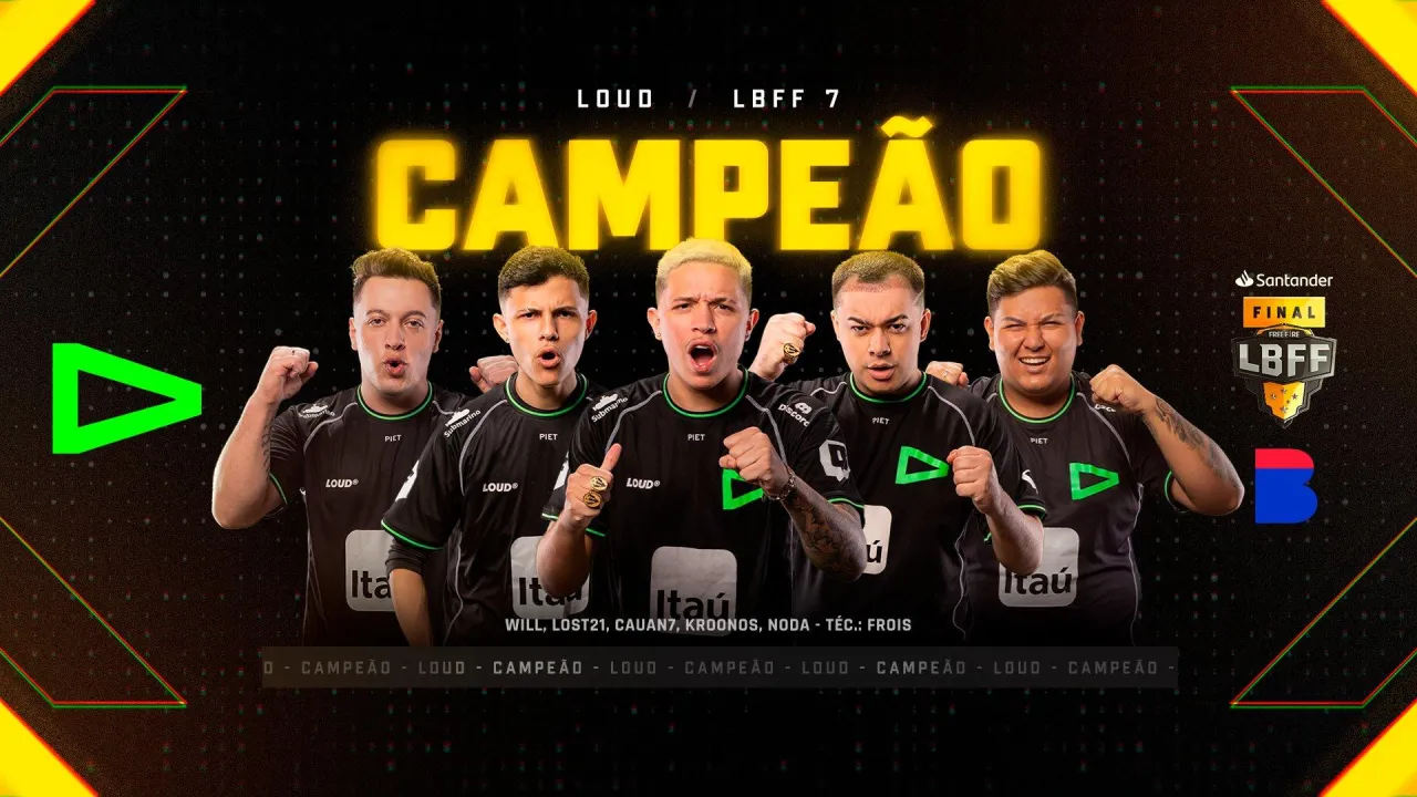 LBFF 7: LOUD é campeã da competição e garante vaga no Mundial