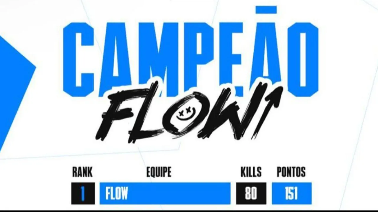 Liga GWL: time Flow, base do Fluxo, é o grande campeão da GWL com sobras
