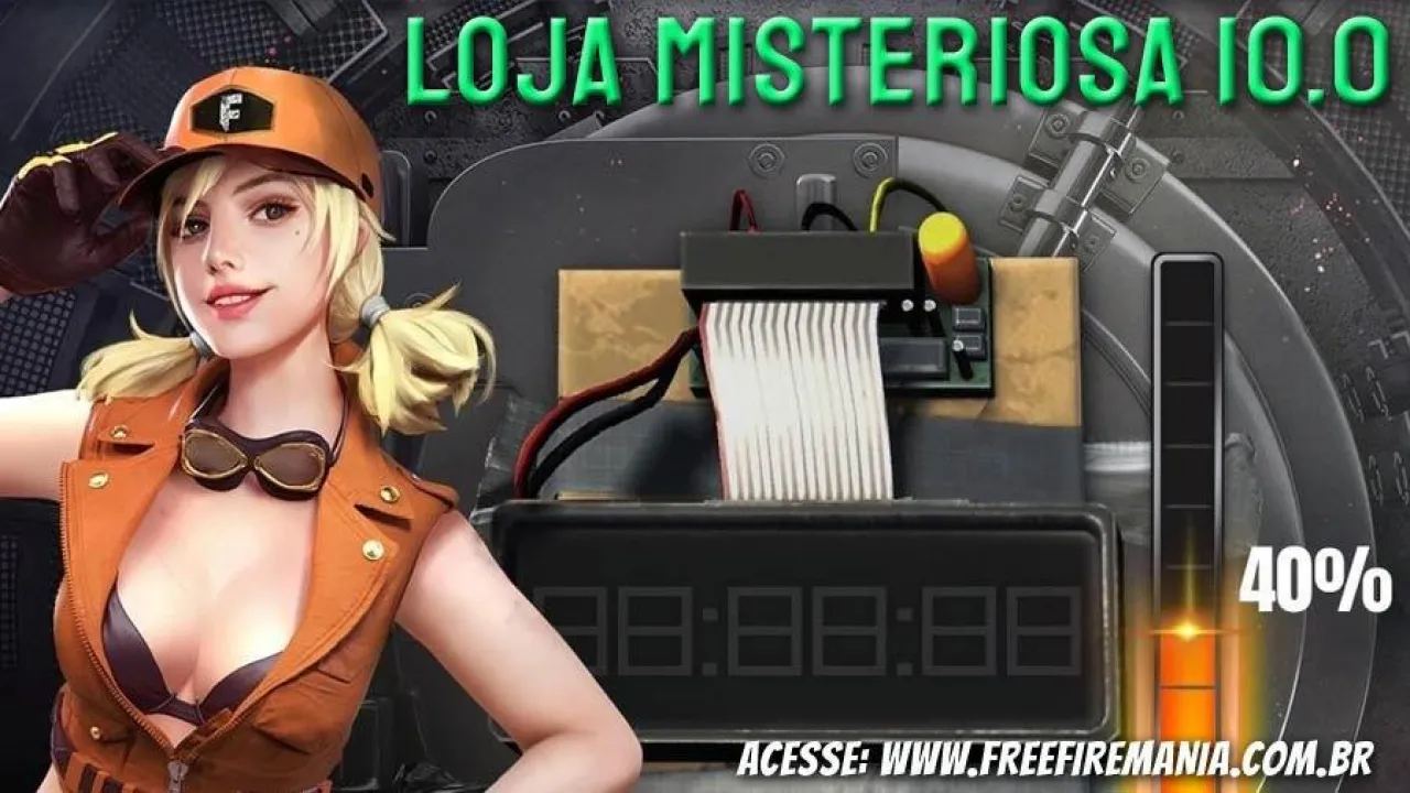 Loja Misteriosa 10.0 do Free Fire não chegará em Julho
