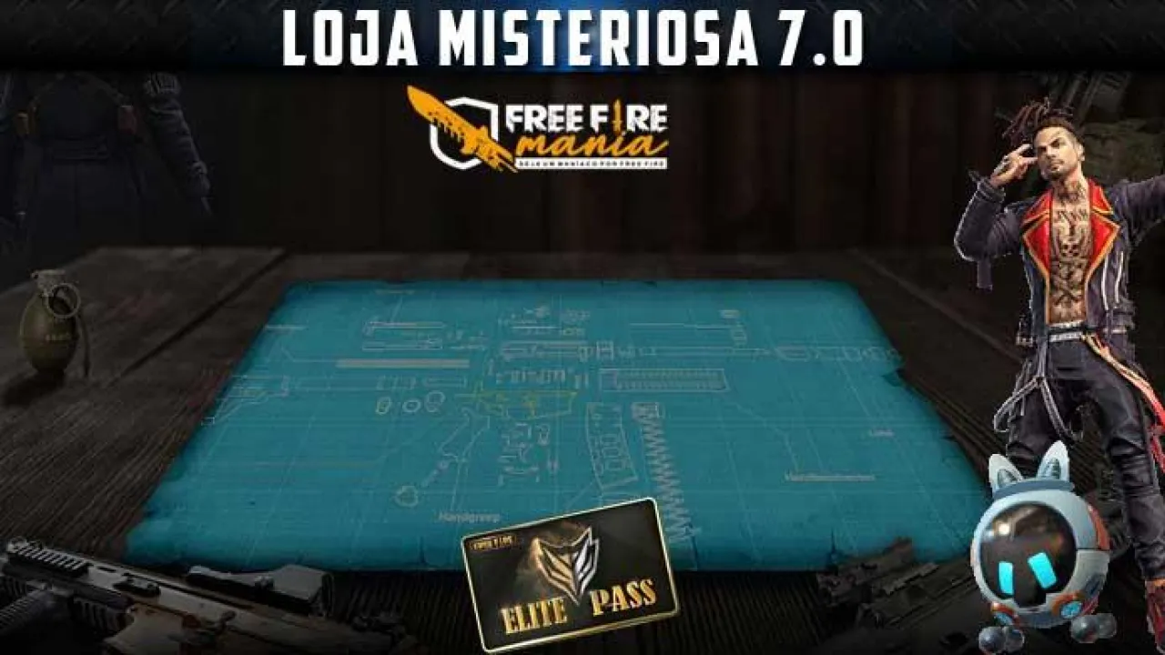 Acesso Antecipado à Loja Misteriosa 7.0 no Free Fire