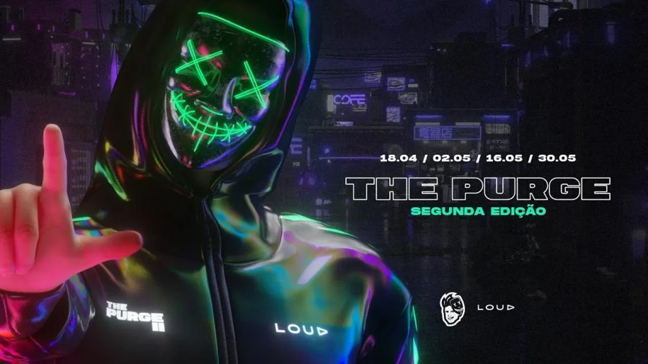 LOUD e Coringa lançam a 2ª edição do campeonato The Purge