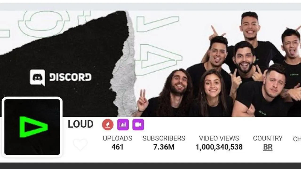 LOUD é o primeiro time de eSports do mundo a ter 1 bilhão de views