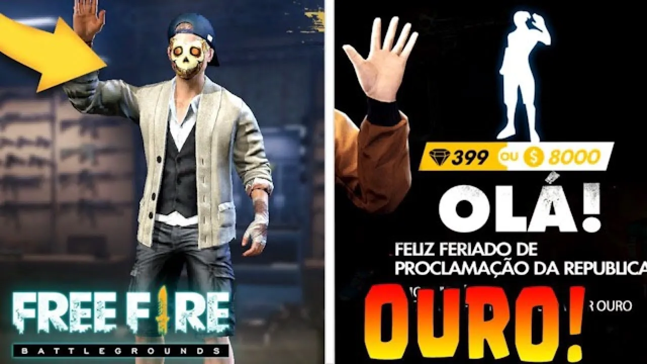 Novos Emotes em Free Fire: Compras com Ouro a Partir de 15 de Novembro