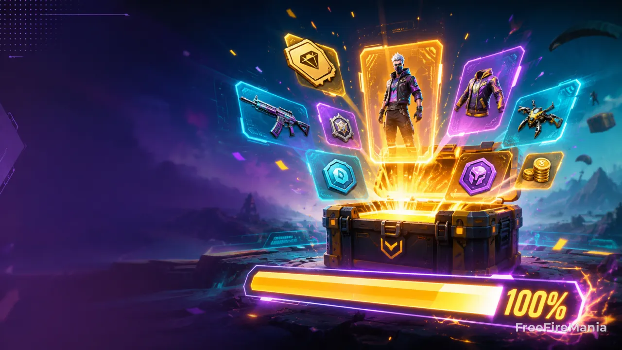 Mini atualização 1.128.16 do Free Fire revela novos cosméticos