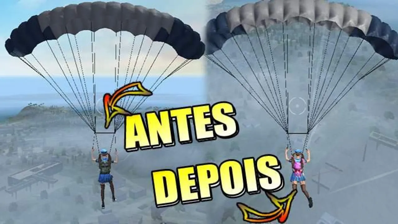 Mochila do Paraquedas: Use uma Skin e esbanje estilo no céu do Free Fire