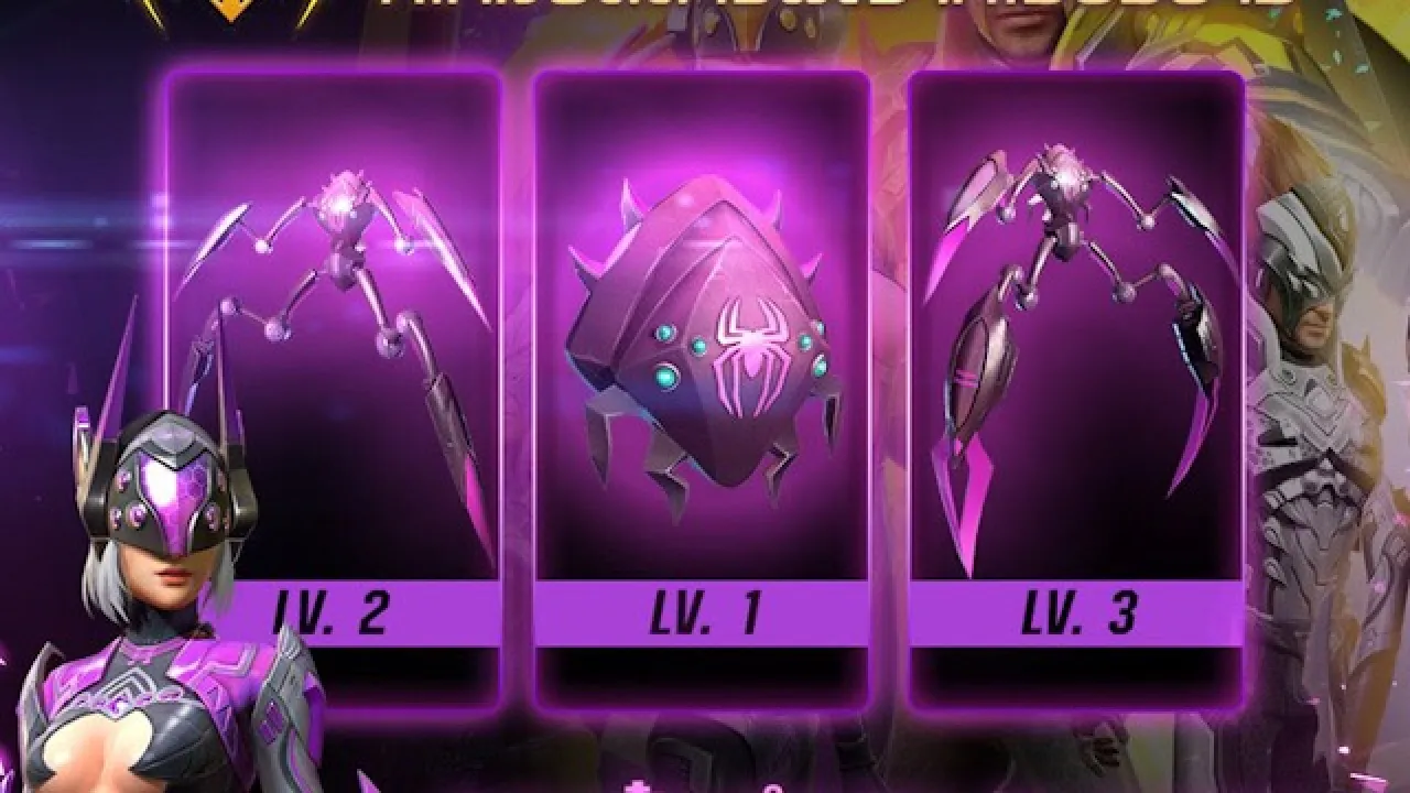 Mochila Maldição da Aranha Chega à Loja do Free Fire nos Próximos Dias