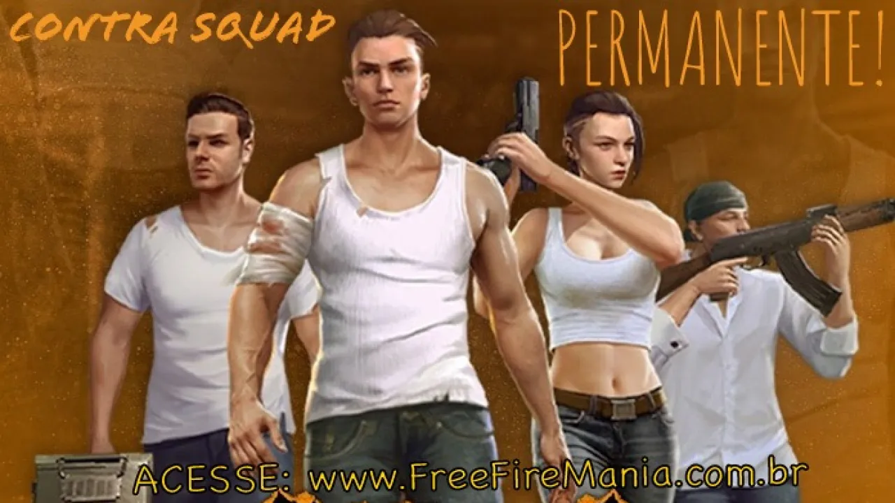 Modo Contra Squad de Volta Permanentemente no Free Fire