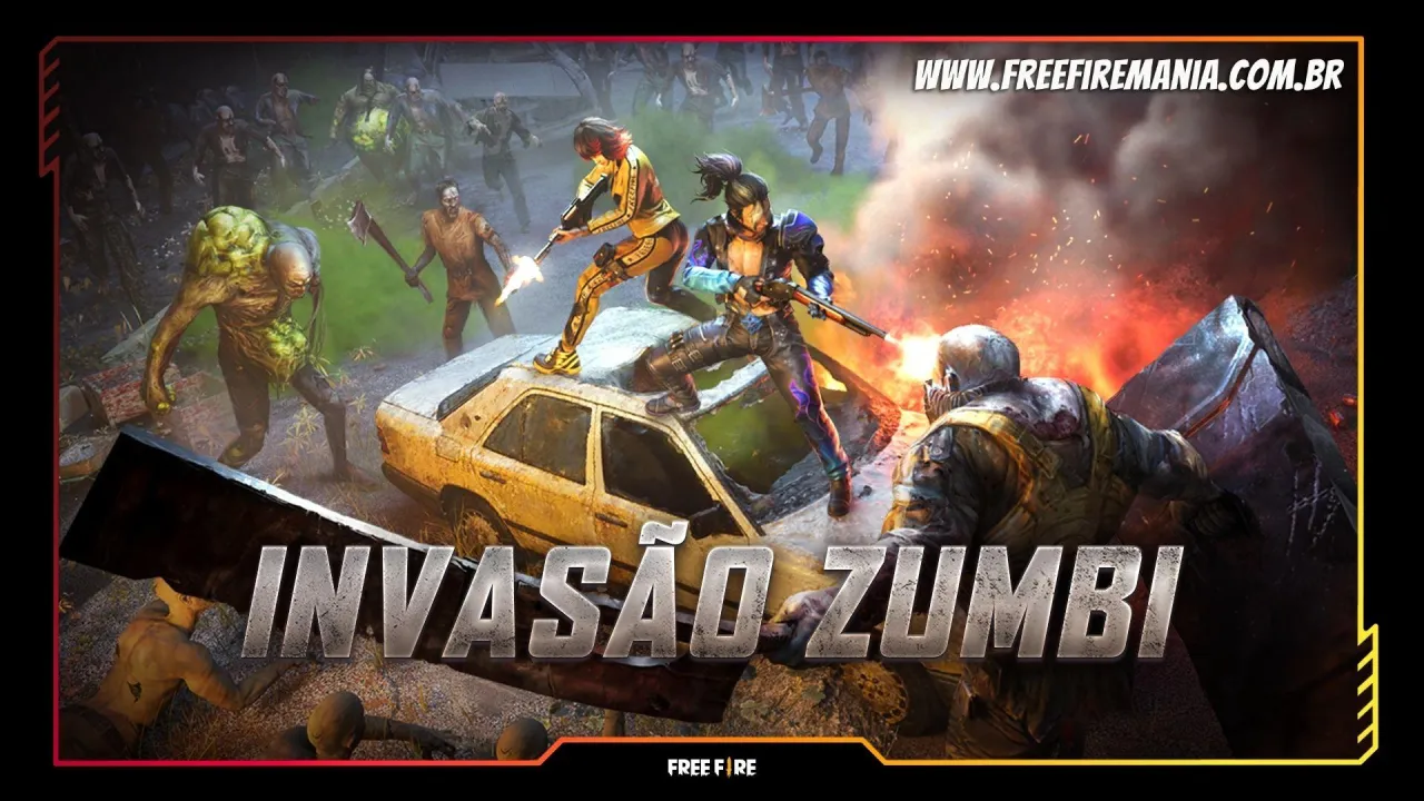 Modo Invasão Zumbi retorna ao Free Fire em abril; confira os detalhes