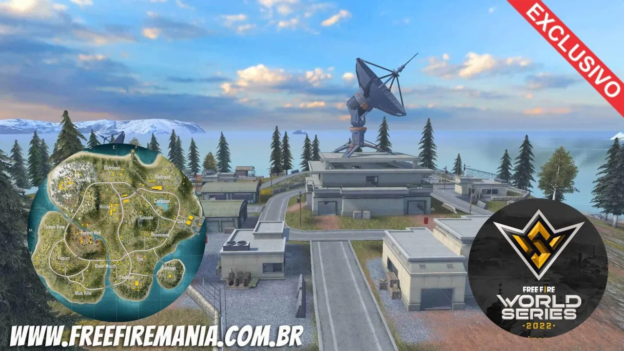 Mundial de Free Fire 2022 acontece em novembro com mapa Alpine e mais partidas