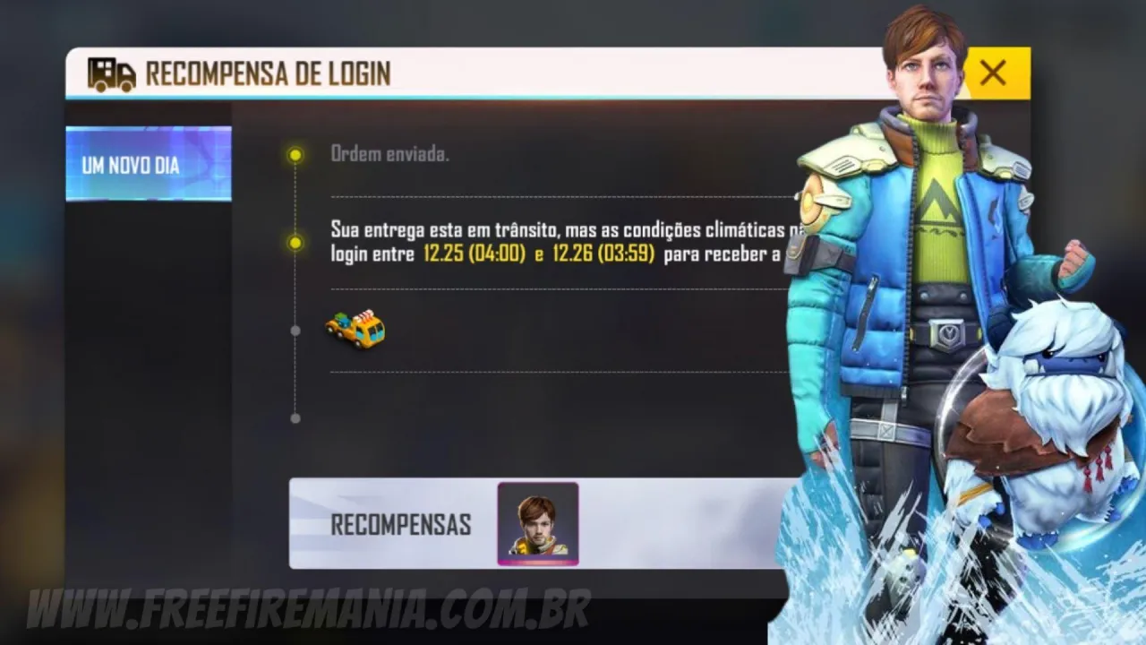 Nairi Free Fire: personagem será entregue grátis em 25 de dezembro; saiba como conseguir