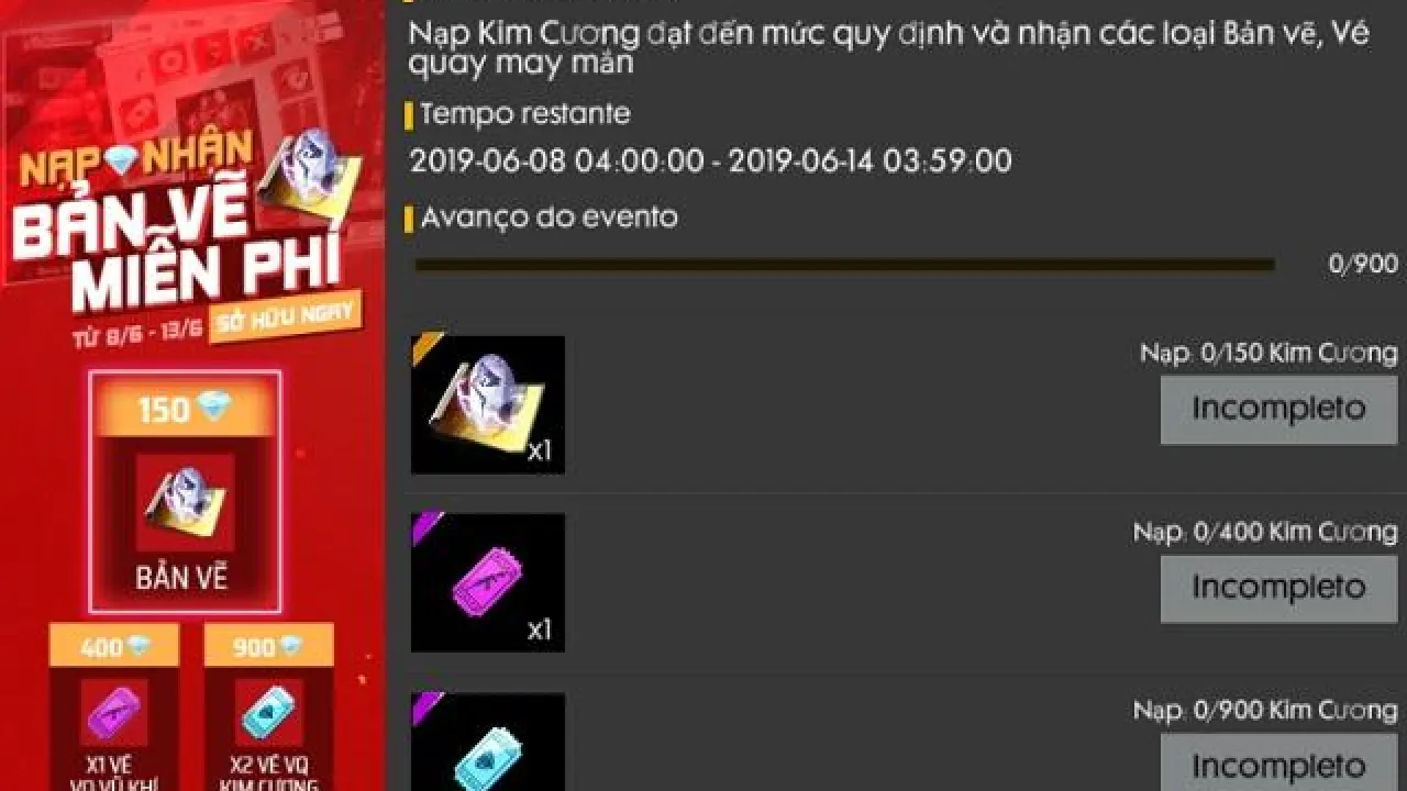 Evento de Recarga Distribui Projeto Galáxia da Incubadora no Vietnã: Free Fire