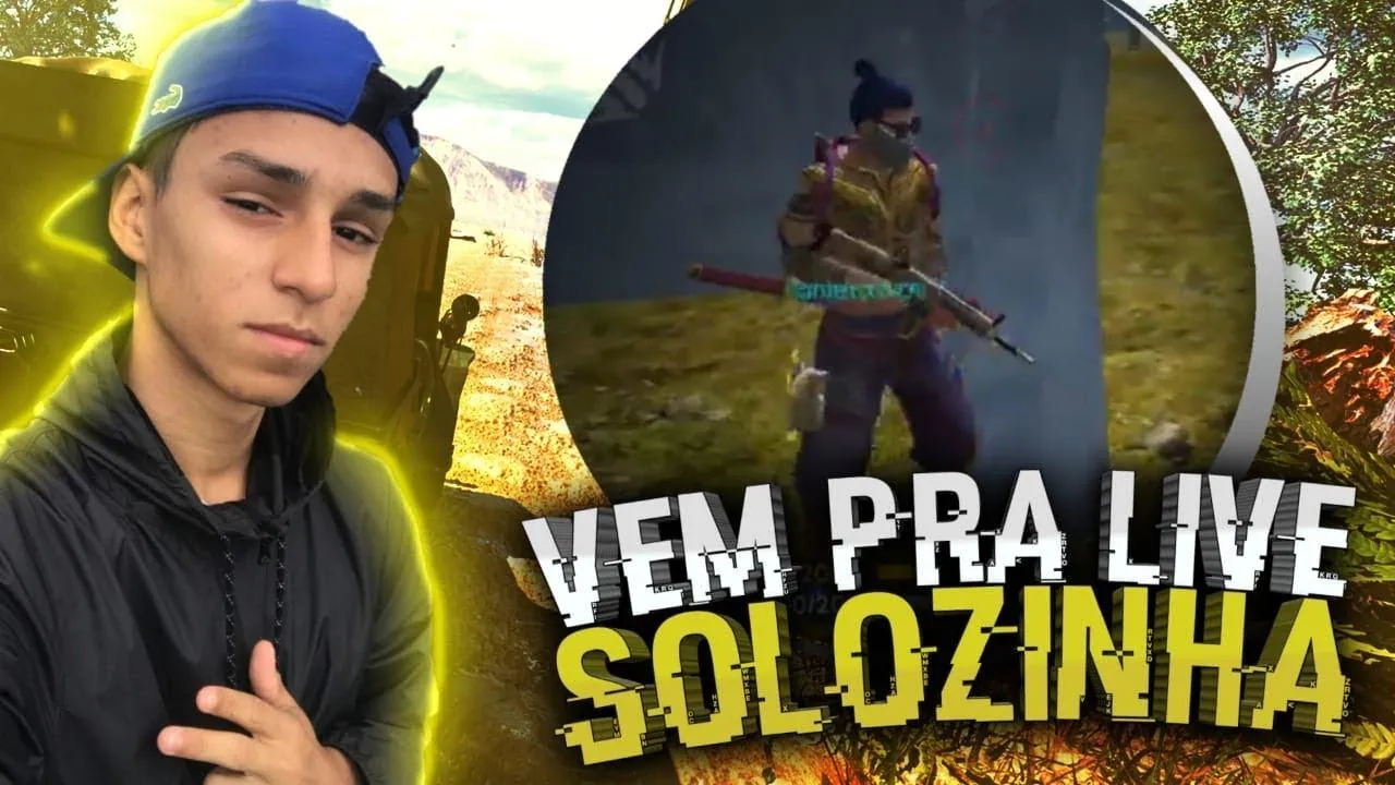 Nobru de volta as origens? Astro do Free Fire volta a fazer lives no YouTube