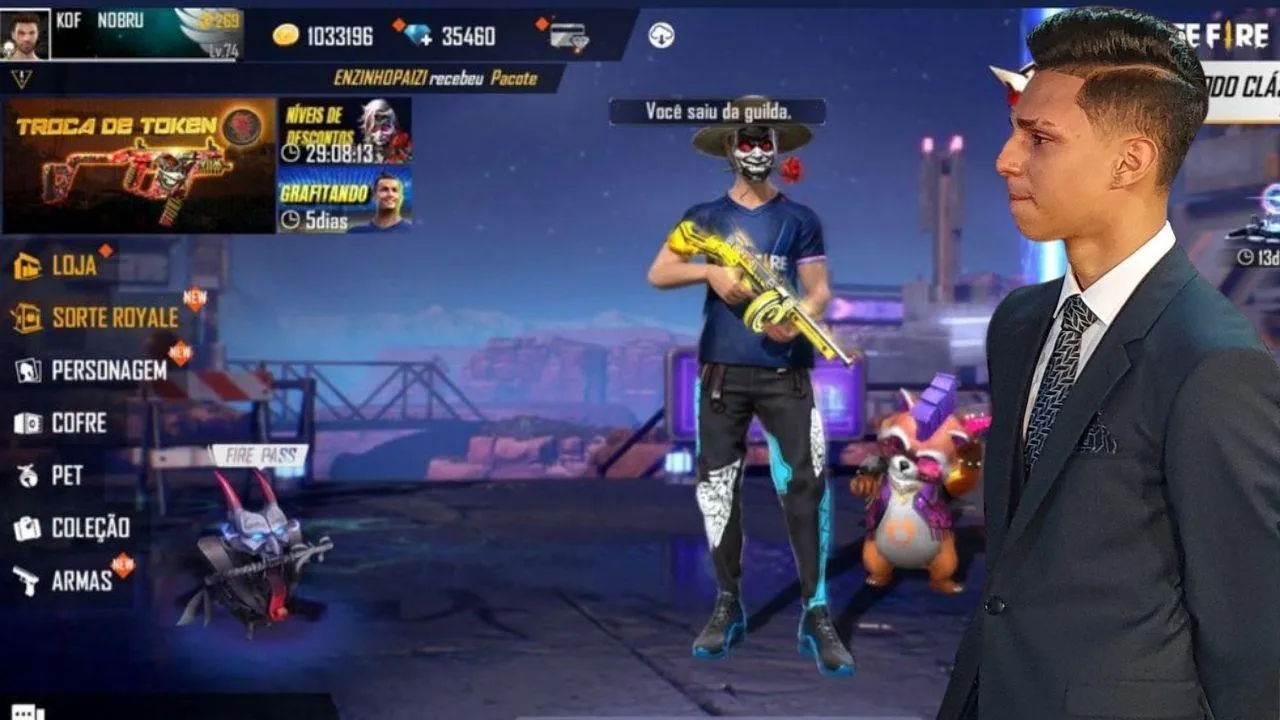 Nobru saiu do Corinthians FF? Jogador publicou foto saindo da Guilda