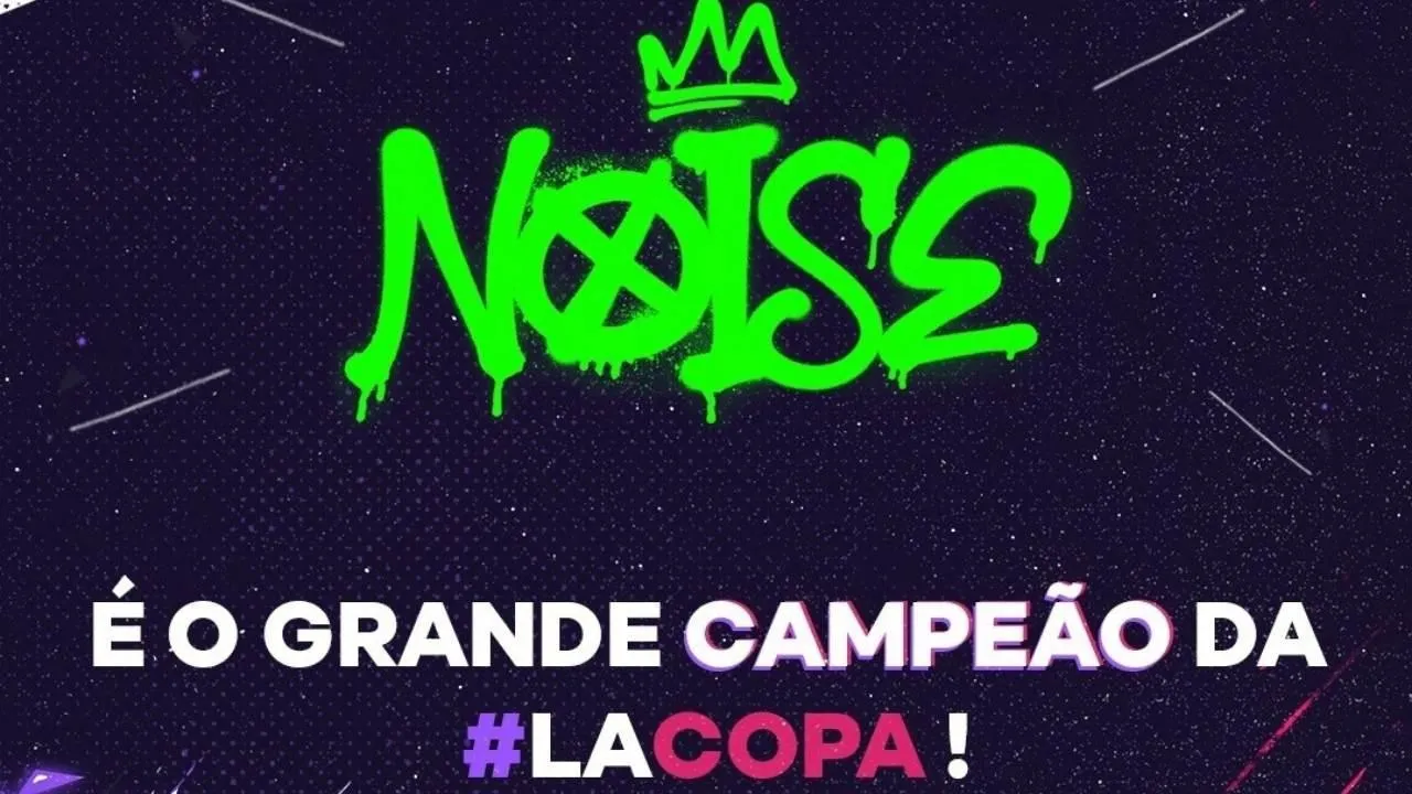 NOISE é a campeã da La Copa de Free Fire, Thurzin é o MVP