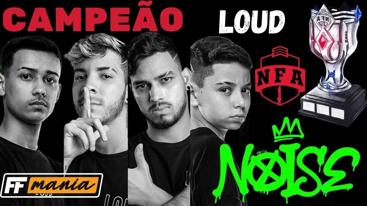 NOISE é Campeã da Liga NFA de Free Fire S4
