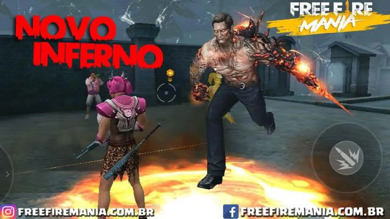 Nova Dificuldade Infernal e Novo Chefão no Revolta Mortal do Free Fire