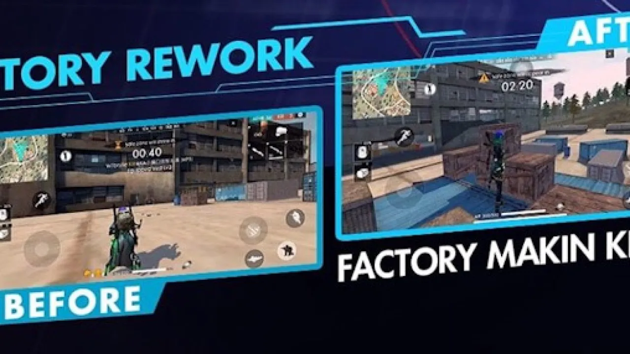 Nova Factory - Atualização de Maio em Free Fire