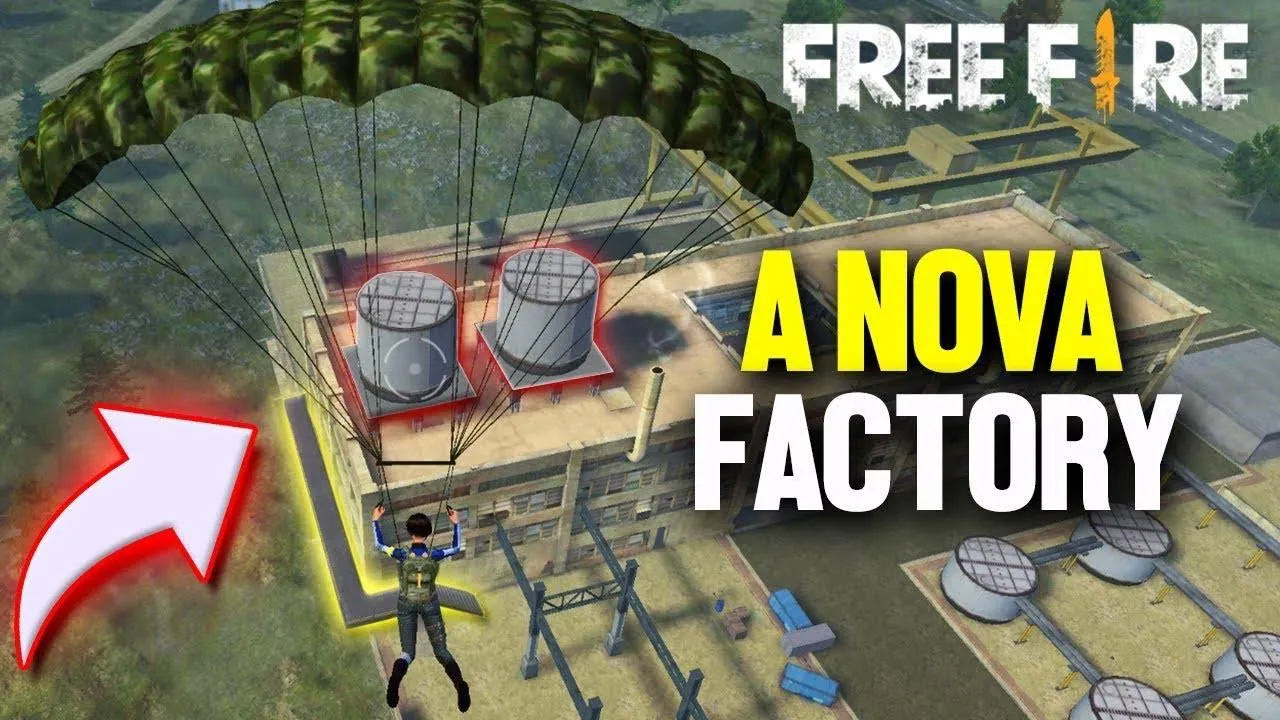 Nova Factory remodelada no Free Fire