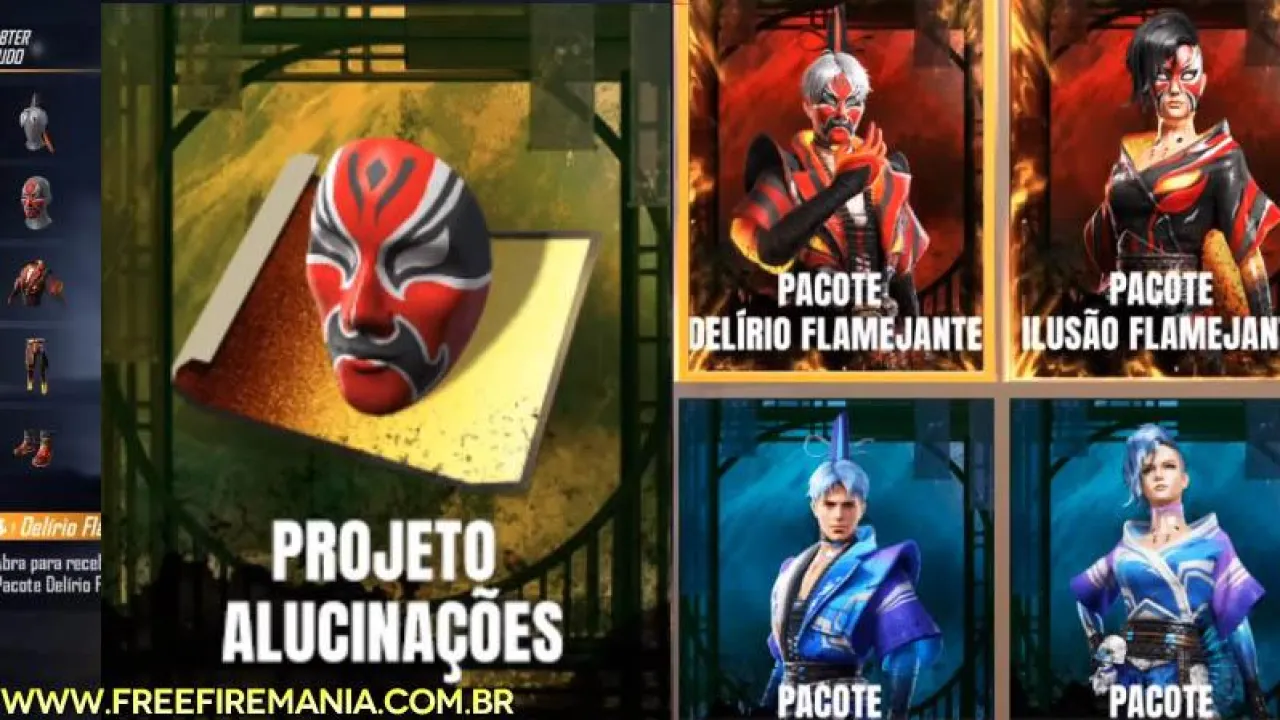 Nova Incubadora Alucinações chega em Abril ao Free Fire