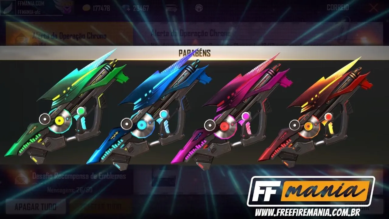 Nova Incubadora Armas Sônicas com as skins da P90 é a primeira de 2021, confira os detalhes