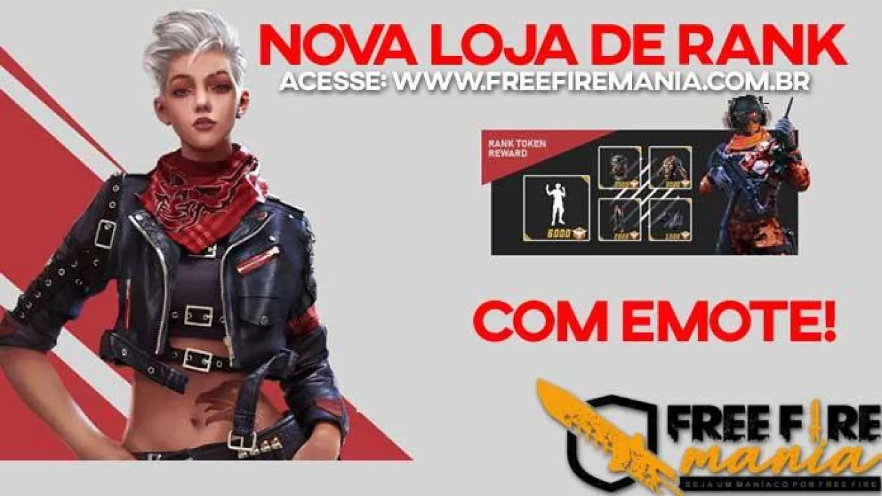 Nova Loja de Rank no Free Fire: Atualização de Dezembro traz Novos Itens