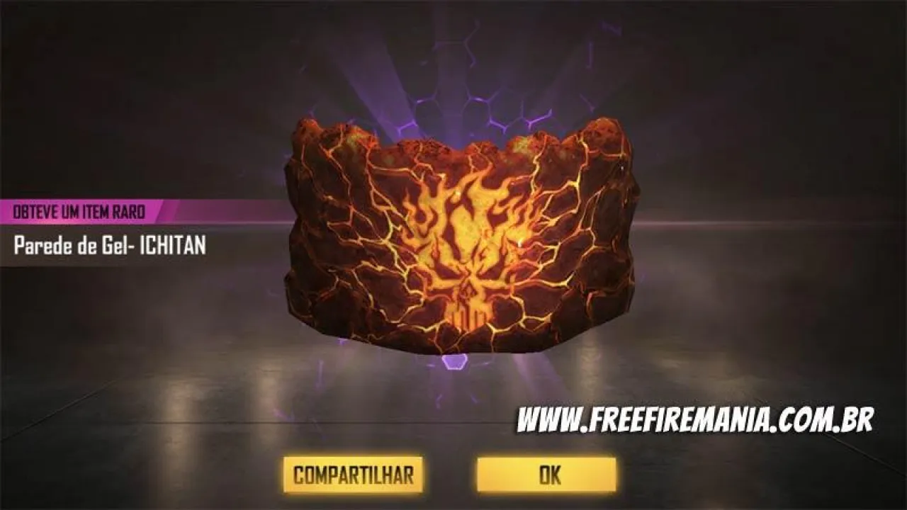 Nova Parede de Gel Ichitan chega ao Free Fire