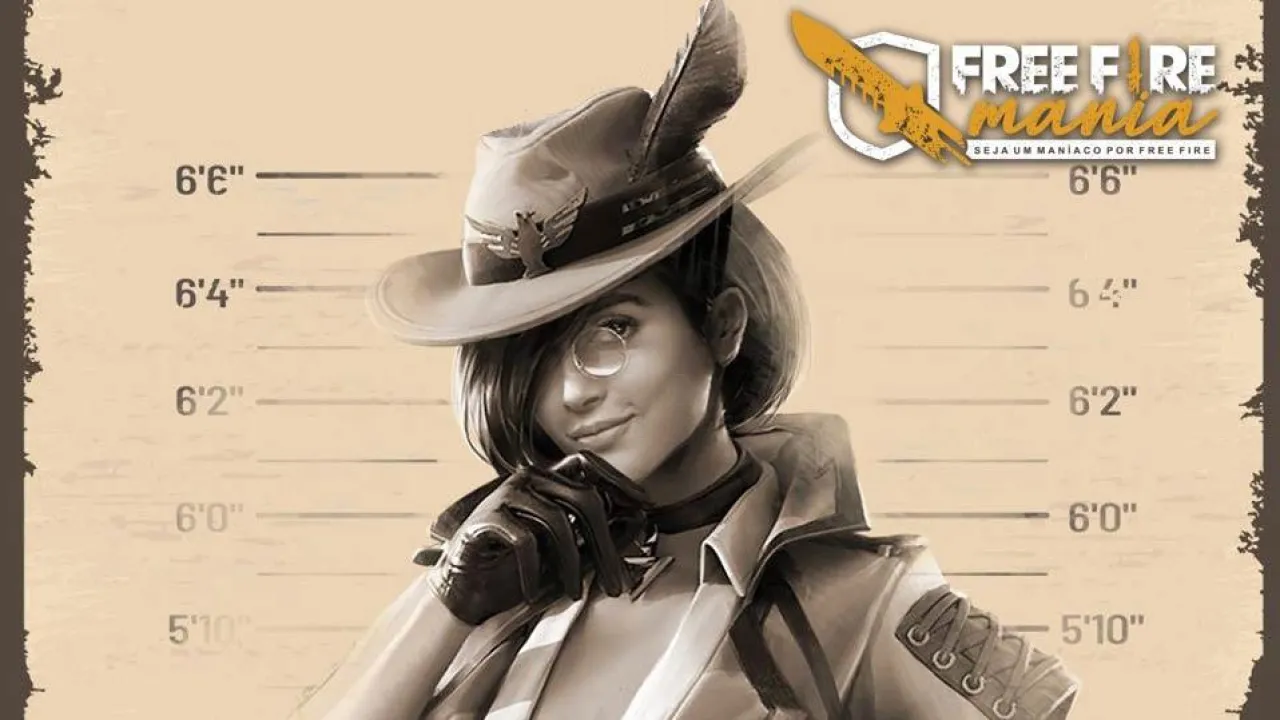 Nova Personagem Evelyn chega em Julho ao Free Fire