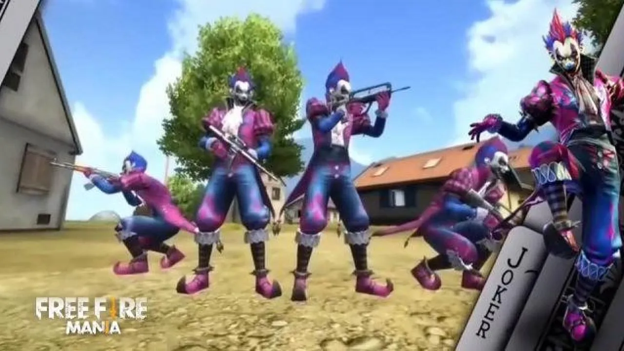 Nova Roupa de Palhaço Masculino no Sorte Royale do Free Fire