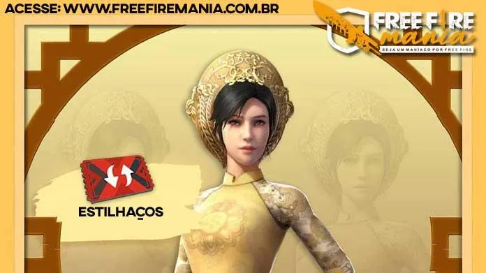 Nova Skin de Estilhaços no Free Fire - Dezembro 2019