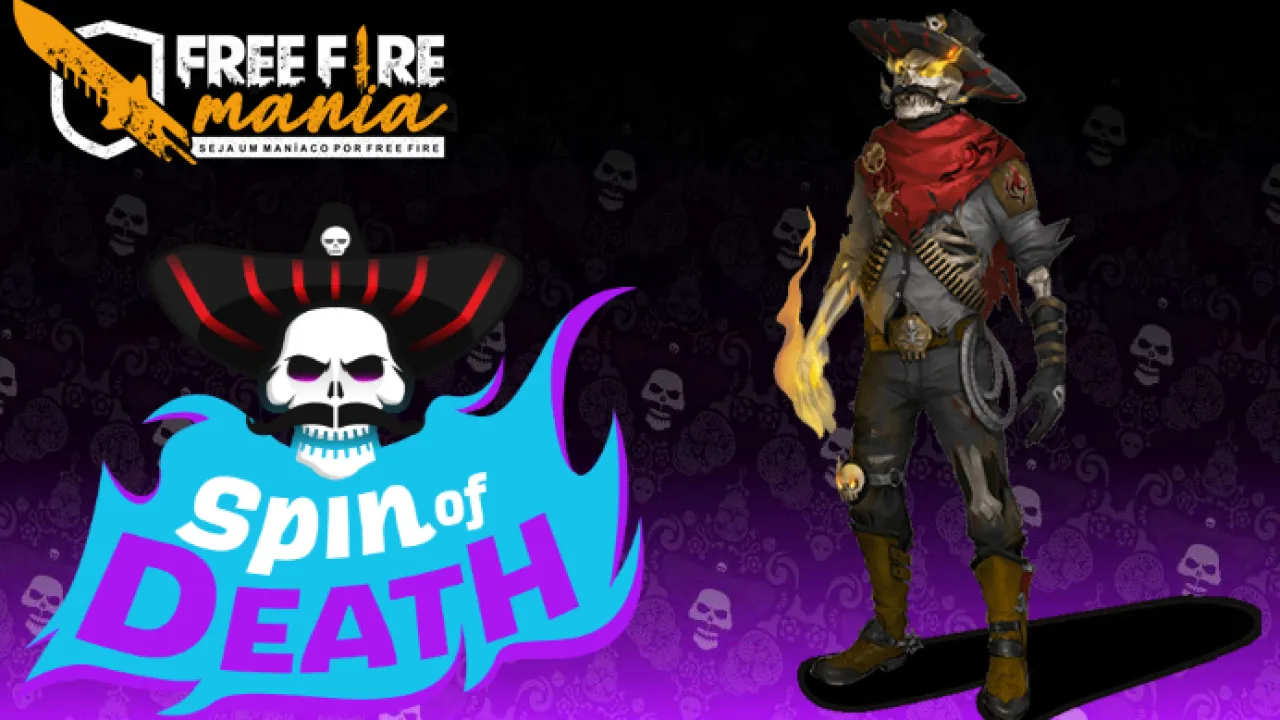Nova Skin Senhor da Morte chegando ao Free Fire
