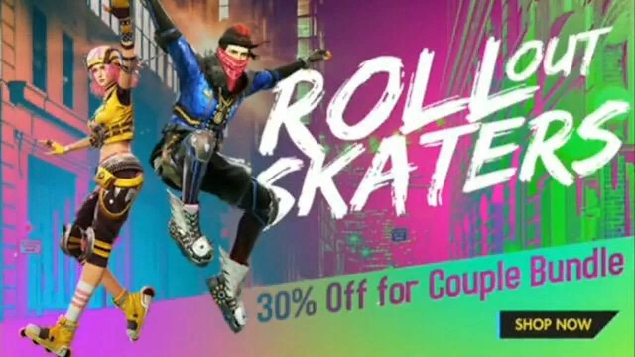 Novas Skins dos Skatistas de Patins no Free Fire