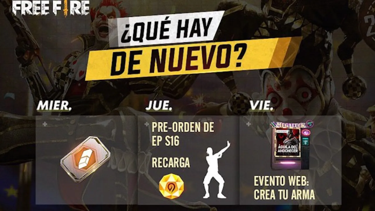 Novidades do Free Fire: Eventos, Emotes e Cartão de Troca de Nome
