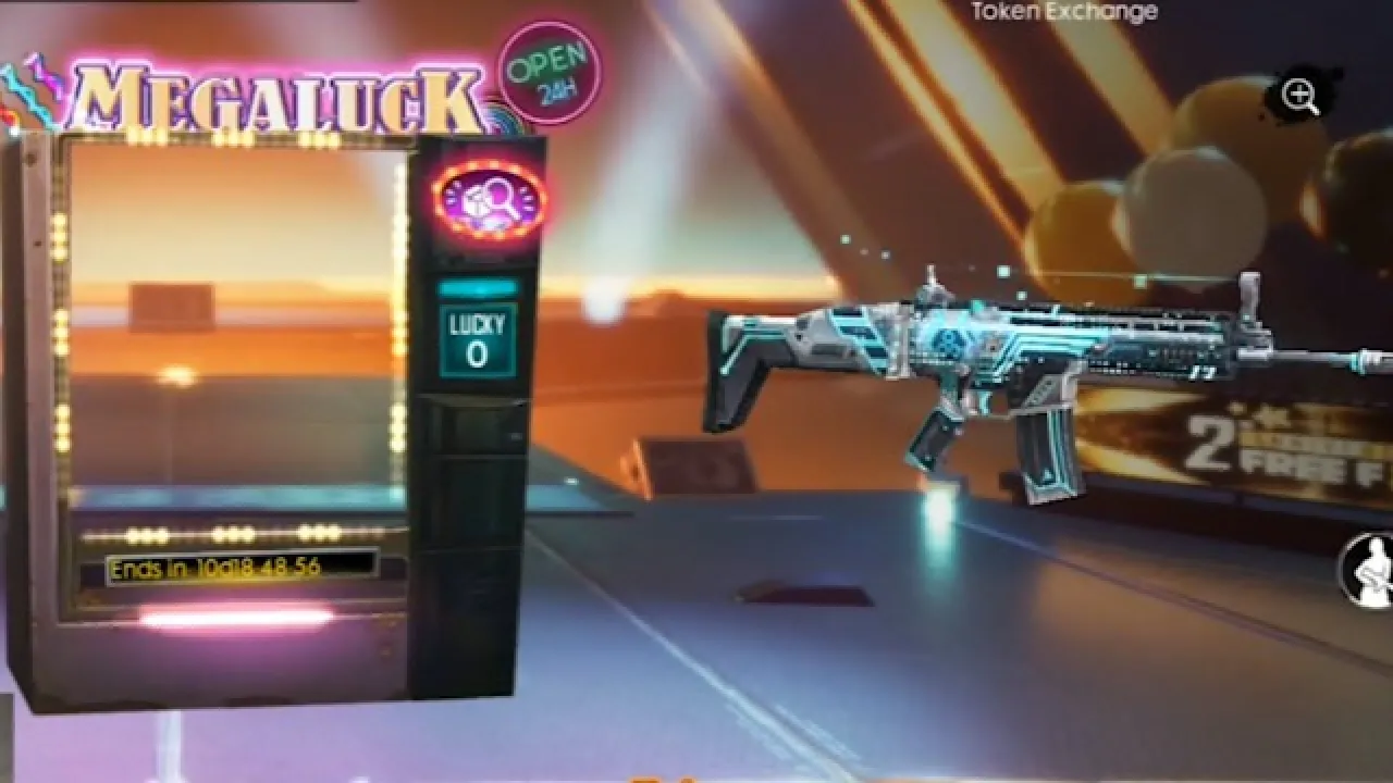 Novo Arma Royale da SCAR Fantasma em Free Fire