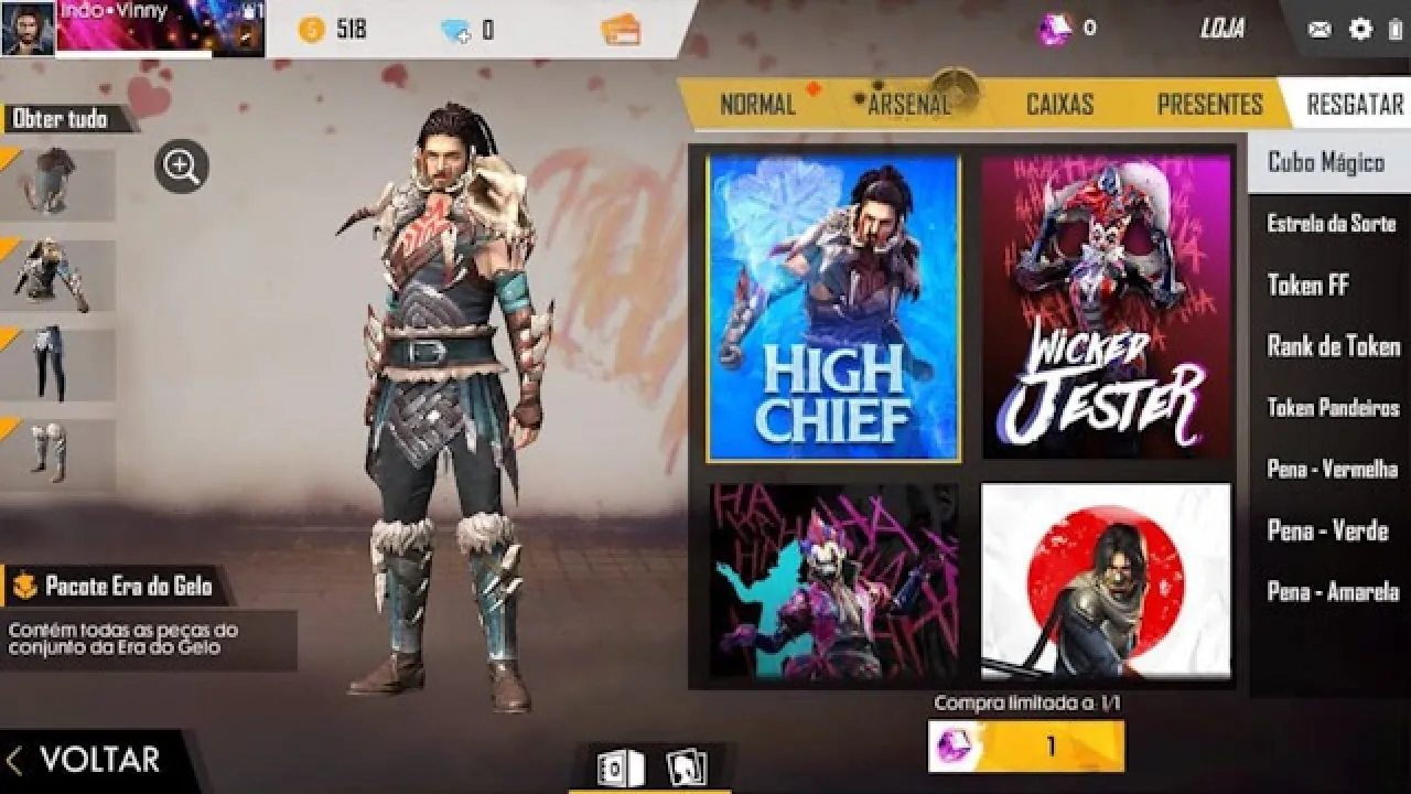 Novo Cubo Mágico: A Era do Gelo no Free Fire