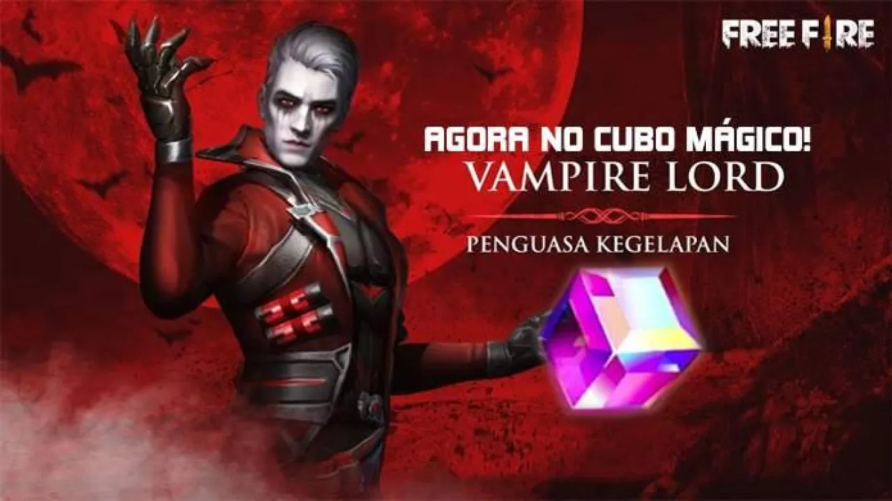 Novo Cubo Mágico: Vingança do Vampiro no Free Fire