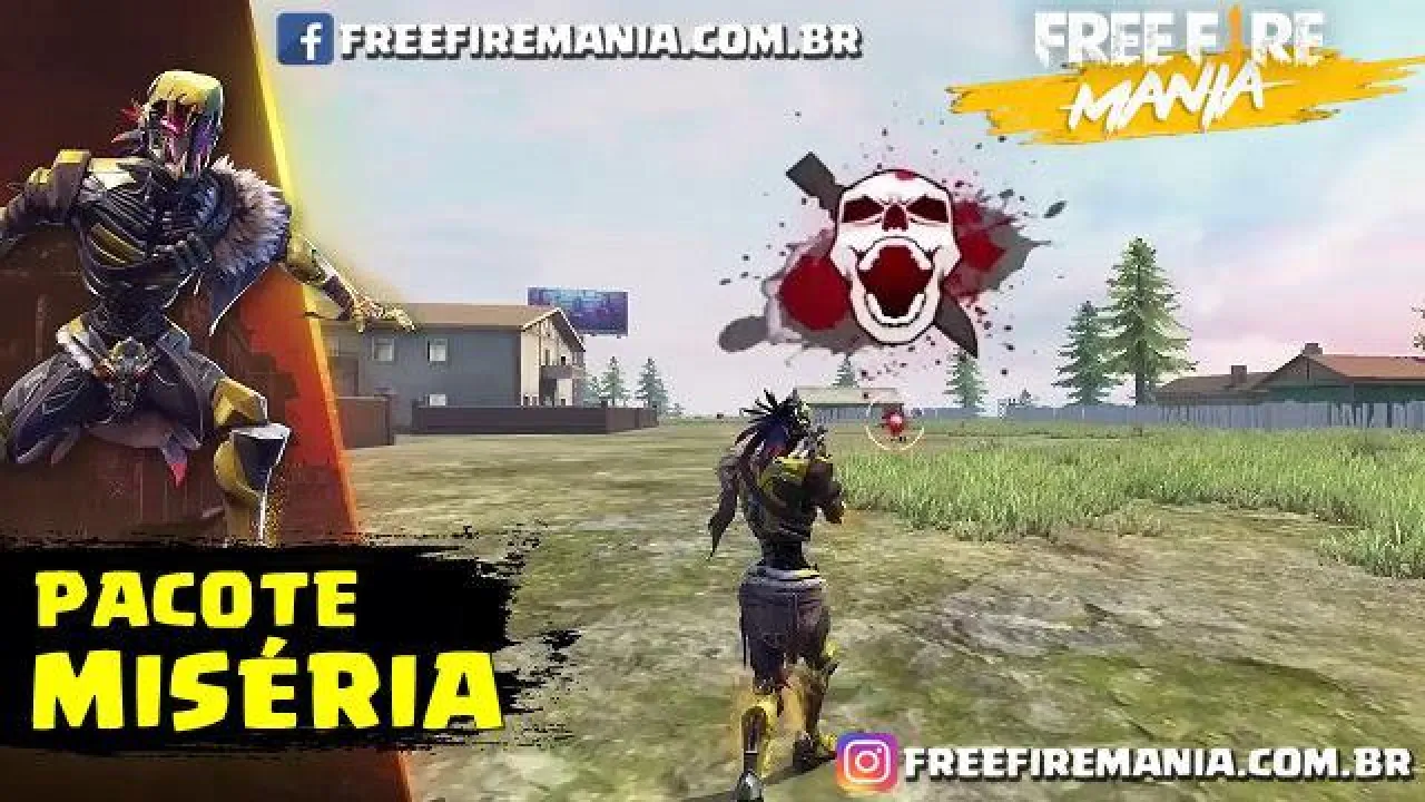 Diamante Royale: Pacote Miséria Chega ao Free Fire