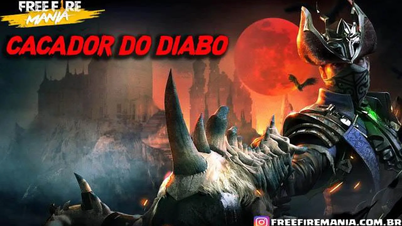Novo Evento com a Skin Caçador do Diabo em Free Fire