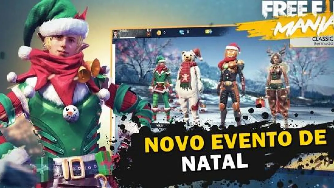 Novo Evento de Natal 2018 - Caçada aos Doces Candy Cane no Free Fire