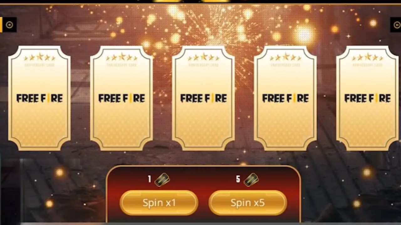 Novo Evento de Free Fire: Gire e Ganhe Itens e Créditos de Telefone