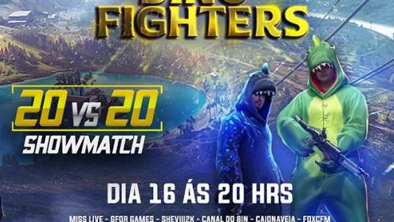 Novo Modo 20x20 Confirmado - Torneios dos Youtubers no Free Fire