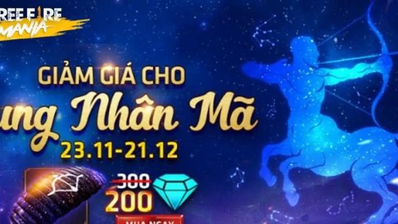 Novo Paraquedas do Signo de Sagitário em Free Fire