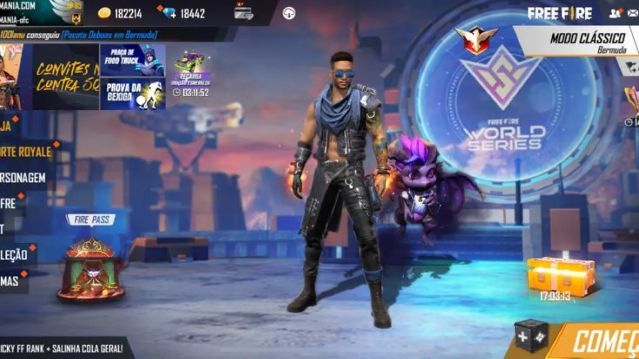 Novo personagem Maro chegou ao Free Fire e influenciadores já podem testar sua habilidade