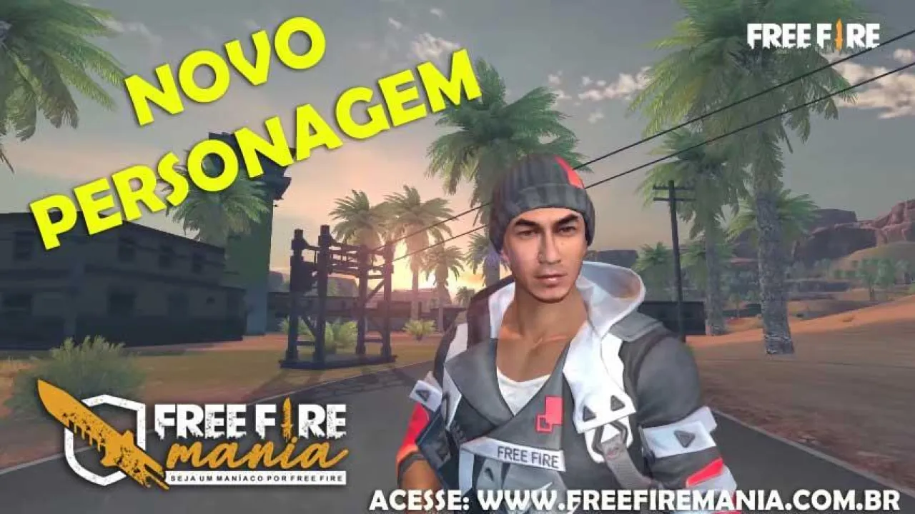 Novo Personagem Jota é Revelado no Free Fire com Atualização de Fevereiro