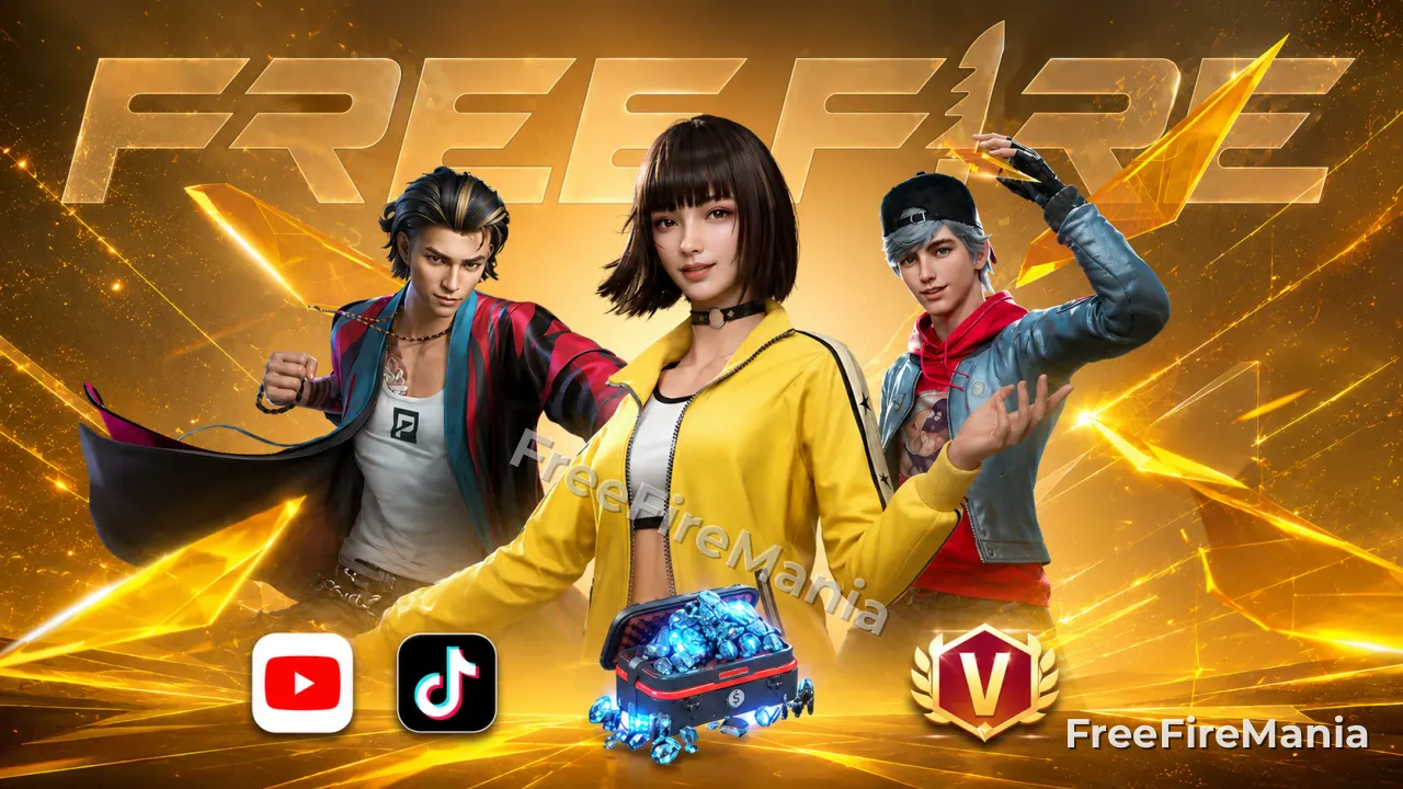 Free Fire lança programa de criadores com até 10 mil diamantes